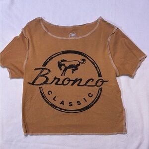 Classic Women's Tan Croptop